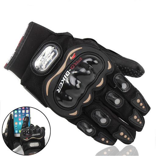 Title 1, Touch Screen Outdoor Motorcycle Full Finger Win...