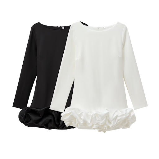 Title 3, Womens Ballet Three-dimensional Pleated Dress