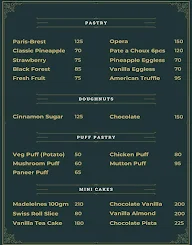 Punav Bakers menu 2