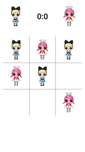 Surprise Tic Tac Toe Dolls