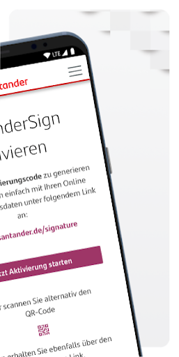 Screenshot SantanderSign