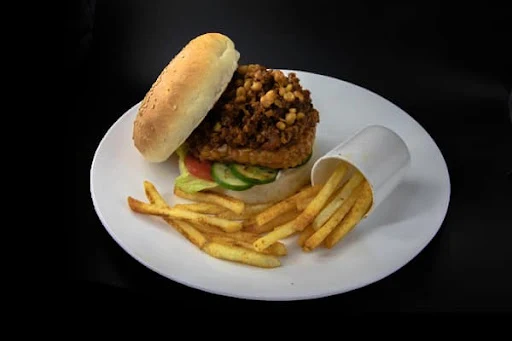 Tempeh Sloppy Joes Burger