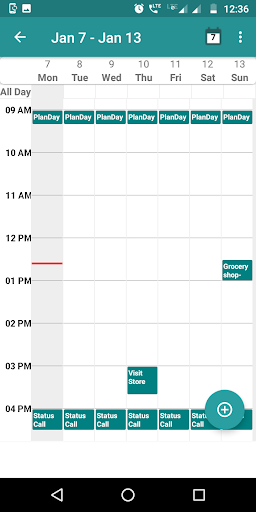 Screenshot Calendar 2024 & Daily Planner