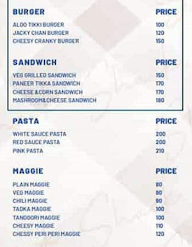 The Momo Shack menu 4