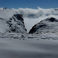 Arrivando in vetta di 