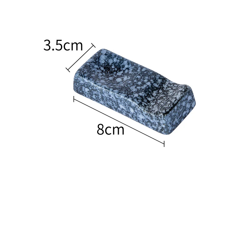 Japanese Ceramic Chopsticks Rack Support for Creative Household Use. Keeps chopsticks clean and organized, adding elegan