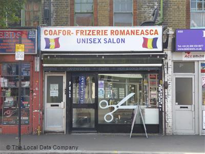 Coafor Frizerie Romaneasca On Hoe Street Hairdressers In