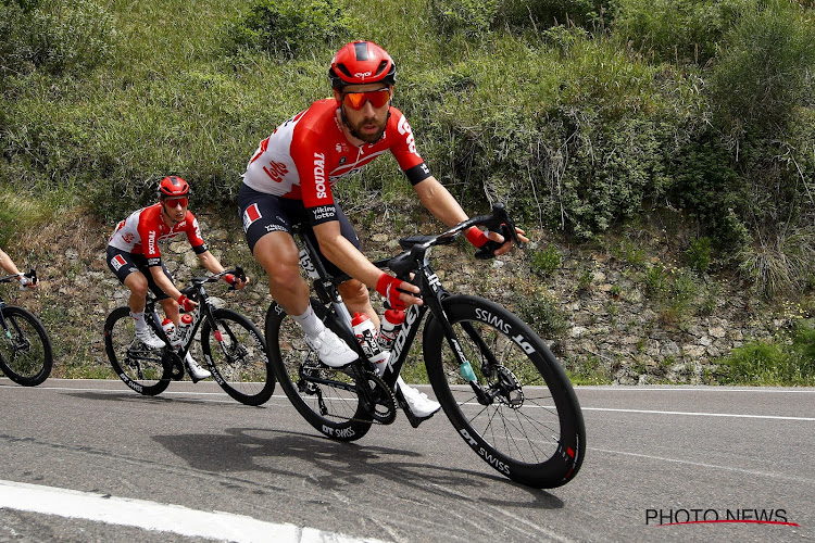 Zonde om zo te moeten opgeven: Thomas De Gendt scheurt enkelligament in Ronde van Zwitserland