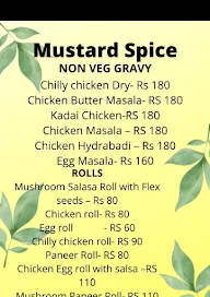 Mustard Spice menu 3