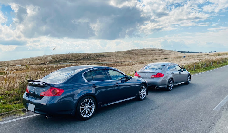 スカイラインのツーリング・ビーナスライン・日産・ときめきが帰ってきた・ミニオフ会？に関するカスタム事例の投稿画像2枚目