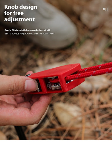 Title 5, Outdoor Pulley Adjuster Tent Fixator Quick and ...