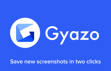 Gyazo - Share new screenshots. Instantly. small promo image