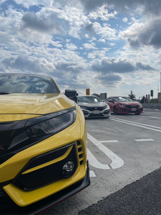 シビックタイプRの季節外れの水泳大会・いつもイイね＆コメントありがとうございます😆・2代目組長襲名式・与島MT・あかいわ農園に関するカスタム事例の投稿画像3枚目