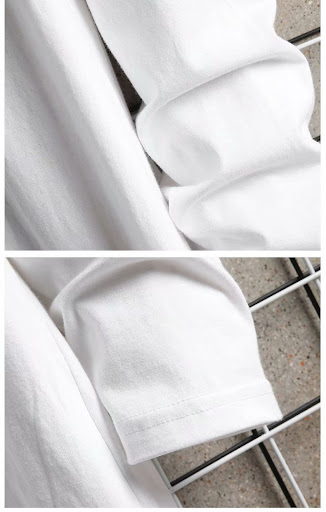 Title 15, Mens Spring Solid Color Plus Size Crew Neck Bo...