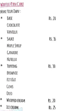 The Sugar Rack - Bakery & Cafe menu 3