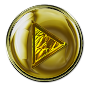 Poweramp Skin Dorado Gold  Icon