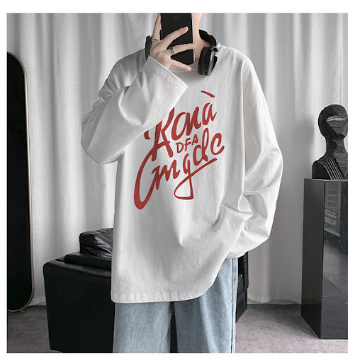 Title 4, Trendy All-Match Tide Brand Printed Casual Men...
