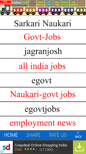 Govt job Live