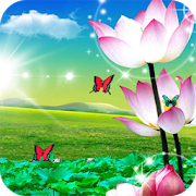 Lotus Live Wallpaper Free  Icon