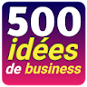 500 ideas and business model icon