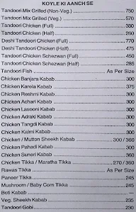 Sai Pranay Family Restaurant menu 6