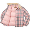 supreme®/burberry® shearling collar down puffer jacket ss22