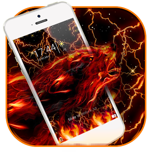 fire wolf lightning theme 1.1.3 Icon