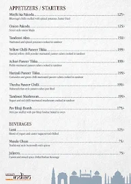 Little Indian menu 1