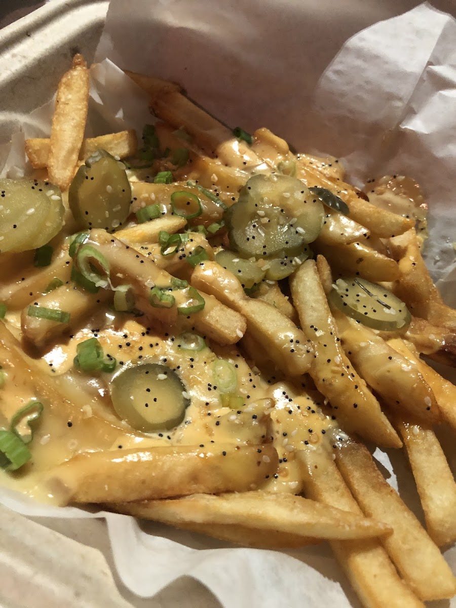 Animal style fries