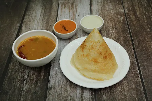 Rocket Dosa (Dosa Shaped Like A Rocket)