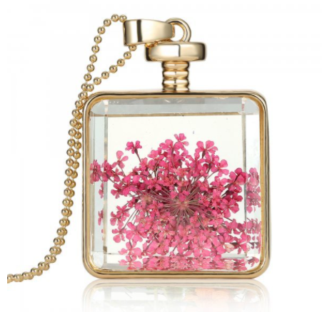 Four-leaf clover necklace