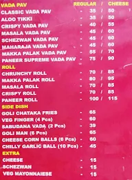 Goli Vada Pav No. 1 menu 1