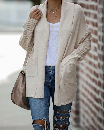 Title 1, Womens Winter Sweater Bat Sleeve Cardigan Swea...