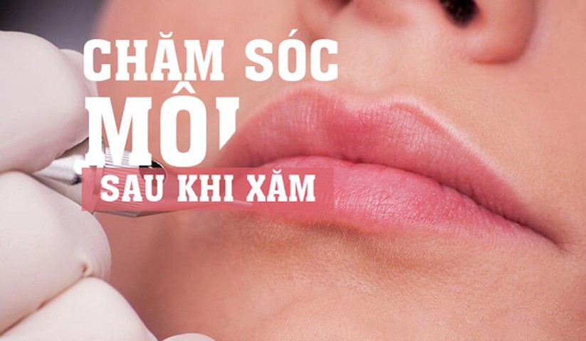 Đôi môi sau khi phun thường rất hay nhạy cảm nên các chị em hết sức lưu ý và cần biết cách chăm sóc cẩn thận, để không chỉ giúp đôi môi lên màu tự nhiên, mà nó còn bền màu theo thời gian.