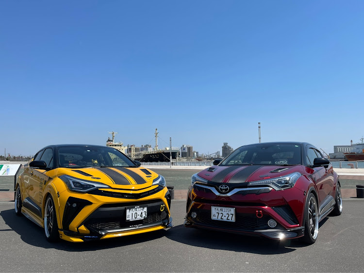 C-HRのC-HR・写活ドライブ・キラキラ公園・C-STYLE・仲良しコラボに関するカスタム事例の投稿画像1枚目