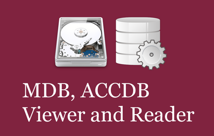 MDB, ACCDB Viewer and Reader chrome extension