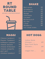 Round Table Cafe menu 3