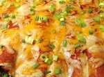 Fabulous Cream Cheese Chicken Enchiladas Recipe was pinched from <a href="https://www.facebook.com/photo.php?fbid=370751636369438" target="_blank">www.facebook.com.</a>