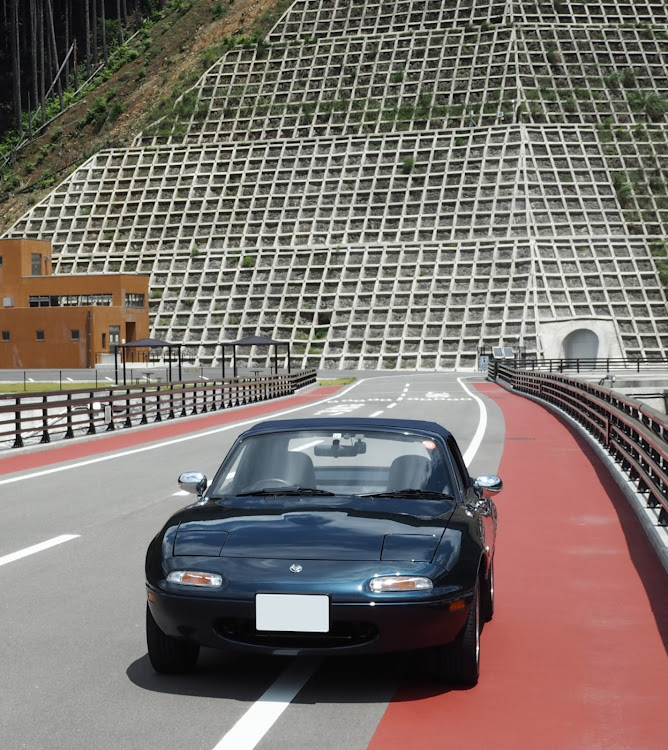 ロードスターのKOJIさんと初対面・小石原川ダム・エアフロセンサー清掃・呉工業 エアフロクリーン・セリカSSⅢに関するカスタム事例の投稿画像13枚目