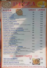 Pizza Delight menu 1