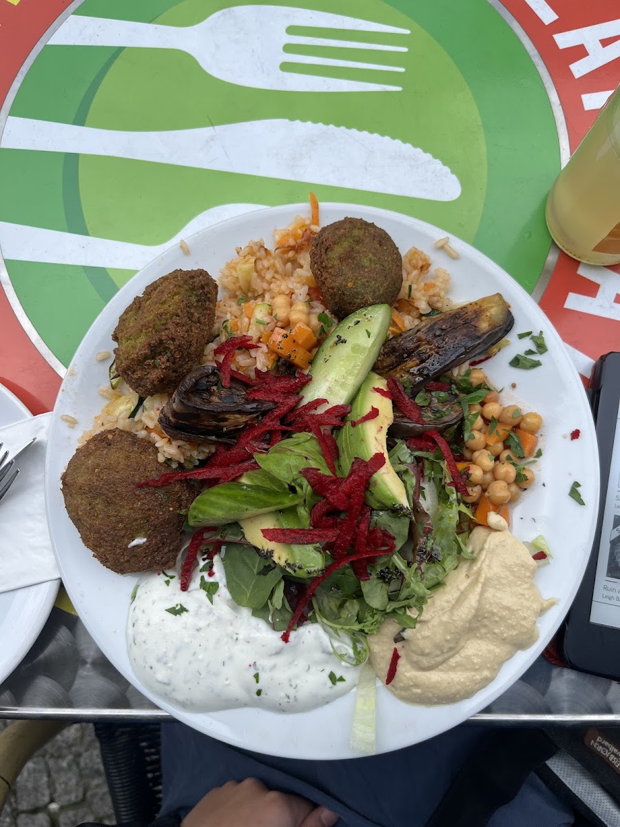 I got the falafel plate - was incredibly delicious