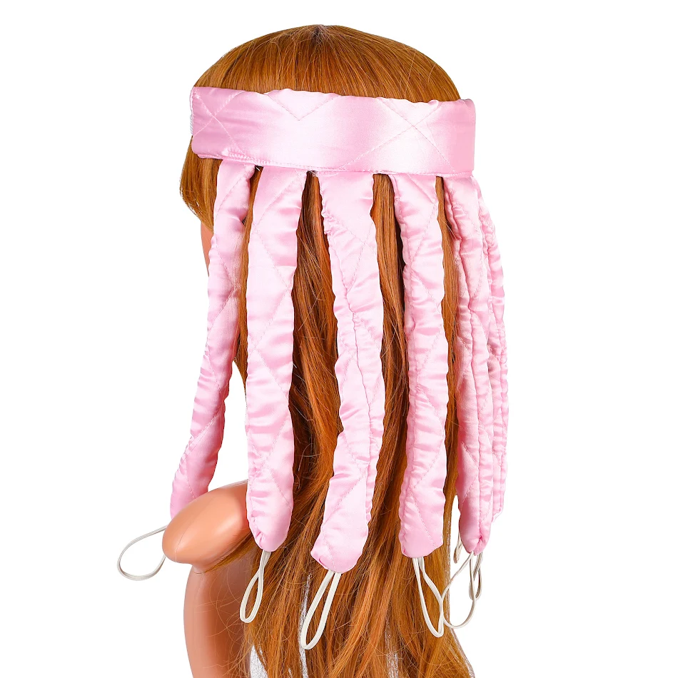 Modelador de Cachos Wave Squid Octopus Sem Ferro Ondas Grandes Cachos Naturais Para Dormir Cabelo Ondulado