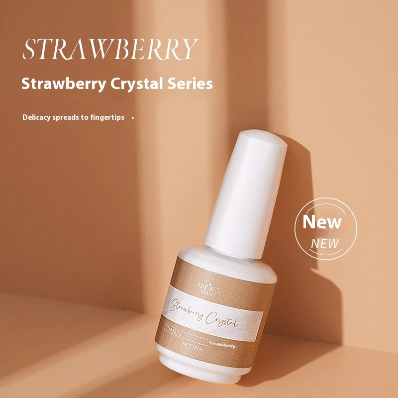 Esmalte de uñas en gel transparente nude Ice, versátil para cualquier ocasión, acabado impecable y natural, fácil de aplicar.