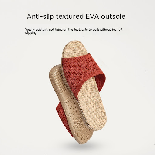 Title 2, Flying Weaving Linen Slippers Female