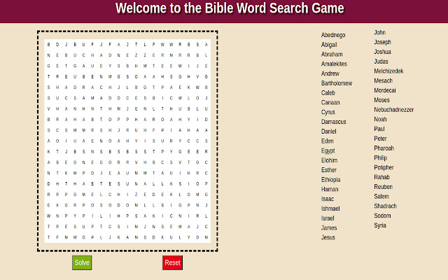 Bible Search