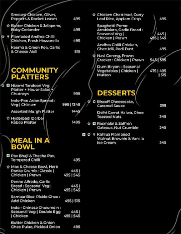 Insomnia menu 