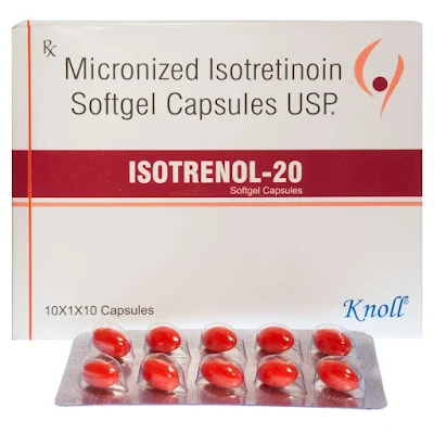 Isotrenol Sofgel Cap 20mg 10s