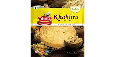 Jabsons Khakhra Plain Salted 180 Gm