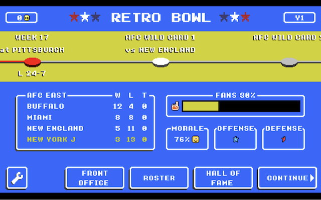 Retro Bowl Preview image 3