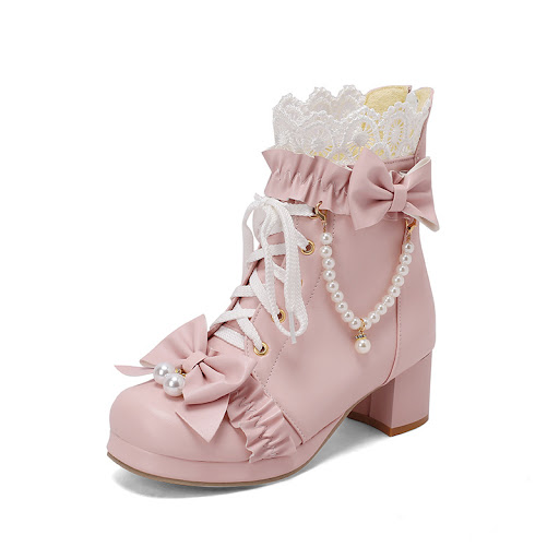 Title 5, Sweet Bow Beaded Womens Boots, offering a styl...